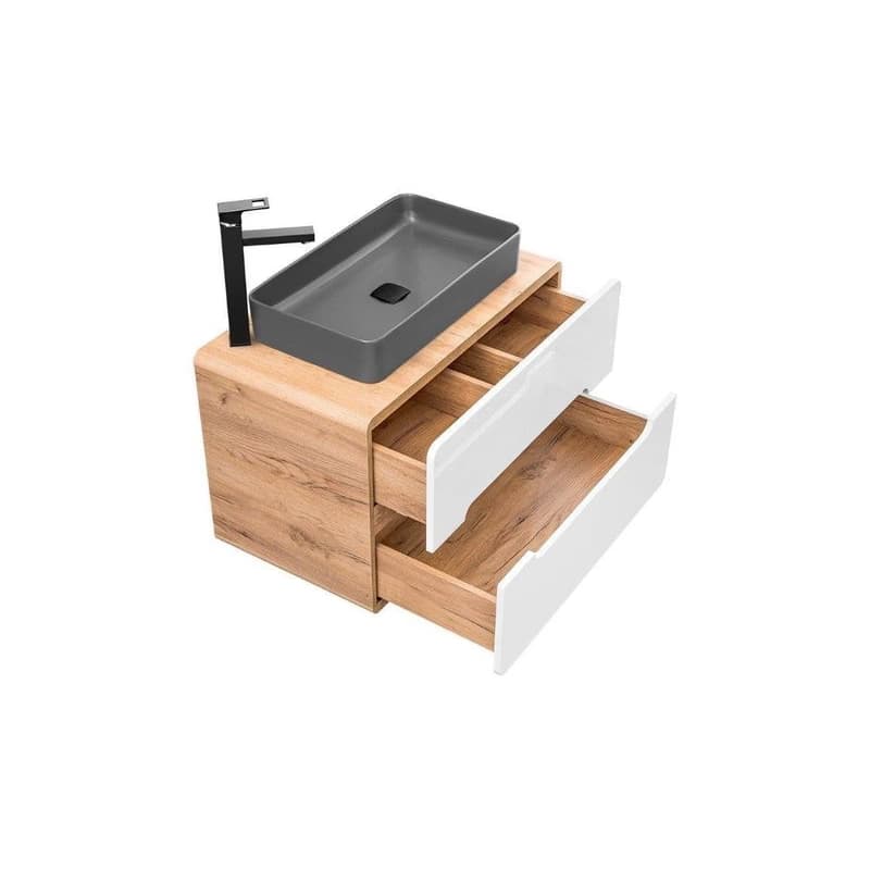 ArtCom Keramické umývadlo UM-6275 SLIM 2 | sivý mat 60 cm 5