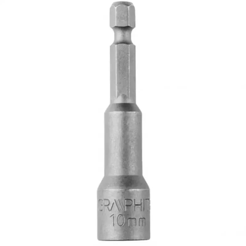 Magnetický nadstavec 10 x 65 mm, kolík 1/4˝ 1