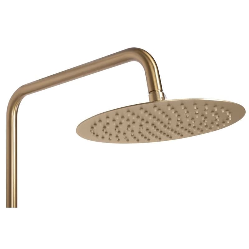 REA REA - Sprchový set s termostatickou batériou 150mm s výtokom Lungo zlatá kartáčovaná REA-P6604 5