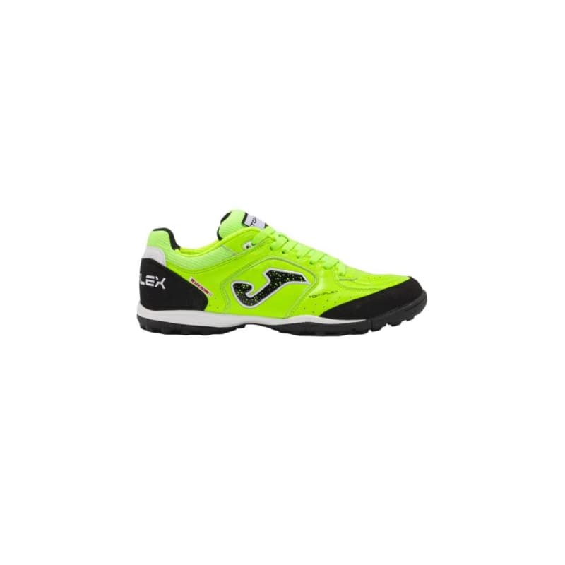 Pánske futbalové kopačky turfy JOMA Top Flex M TF fluorescent green