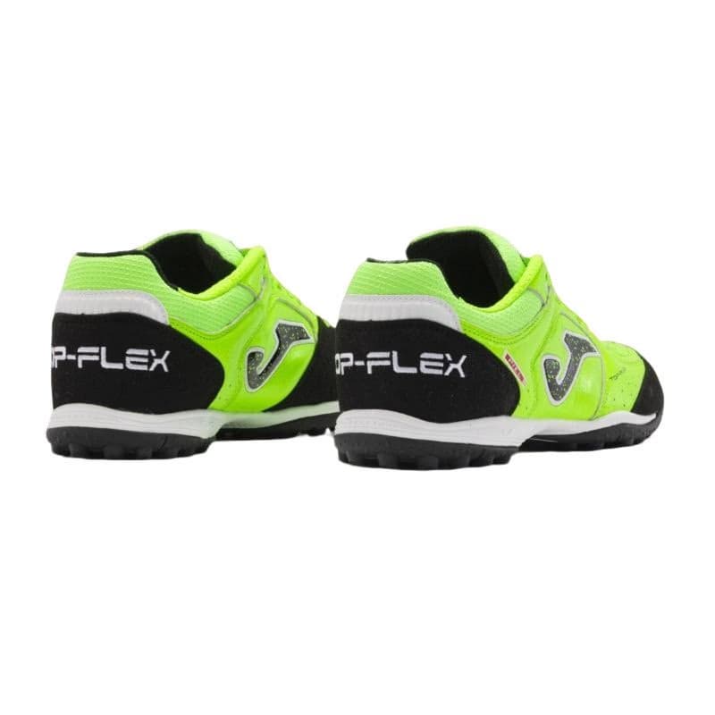 Pánske futbalové kopačky turfy JOMA Top Flex M TF fluorescent green 4