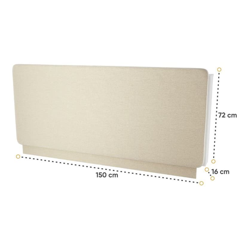 Dig-net nábytok Čalúnený panel Lenart CONCEPT PRO CP-12 / 140 | béžová 5