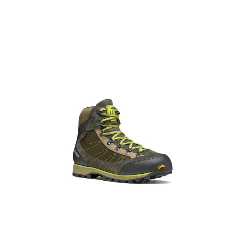 Pánska vysoká turistická obuv TECNICA Makalu IV GTX Ms, dark green light green