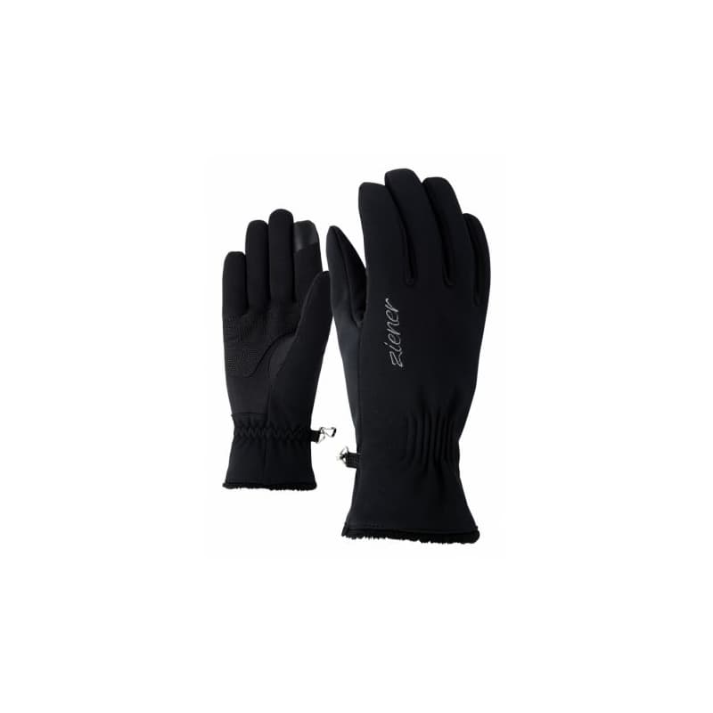 Dámske rukavice ZIENER Ibrana-Z Touch-113047-12-Black 1
