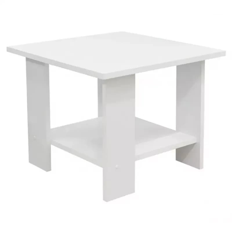 Konferenčný stolík Lena 55x55x44 Biely 873420 1