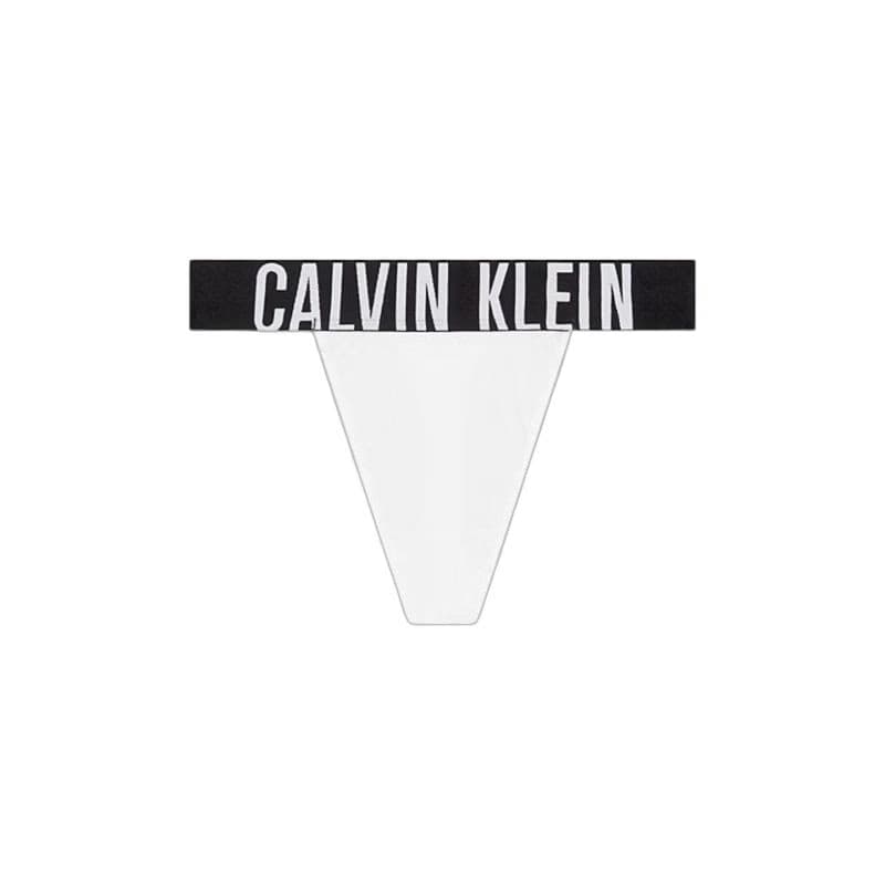 Dámske nohavičky CALVIN KLEIN HIGH LEG THONG-WHITE 5
