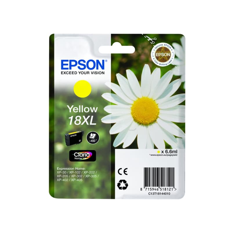 EPSON T1814 (C13T18144022) - originálny 1