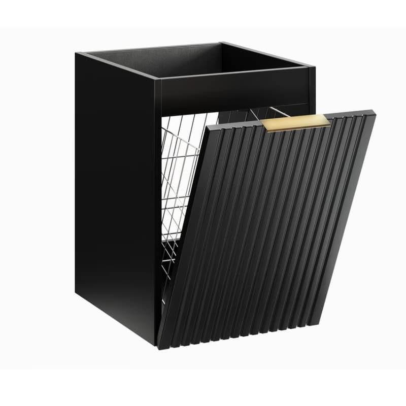 ArtCom Skrinka s košom ADEL BLACK 81-40-1DK | 40 cm 5
