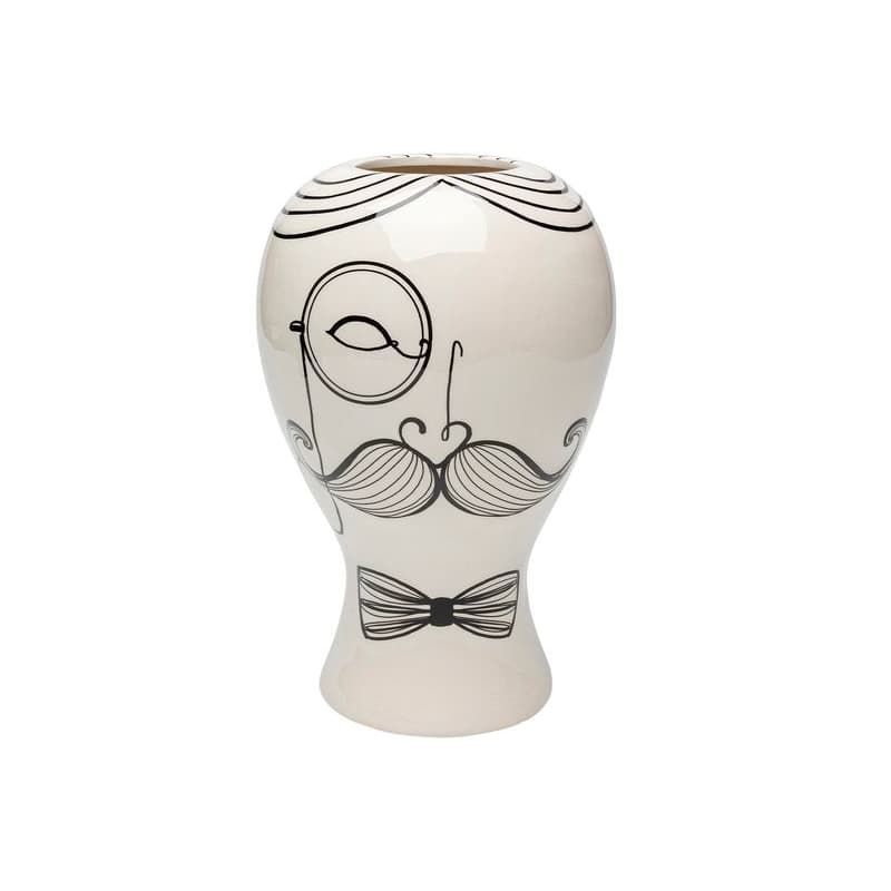 Favola Men váza biela 30 cm 1