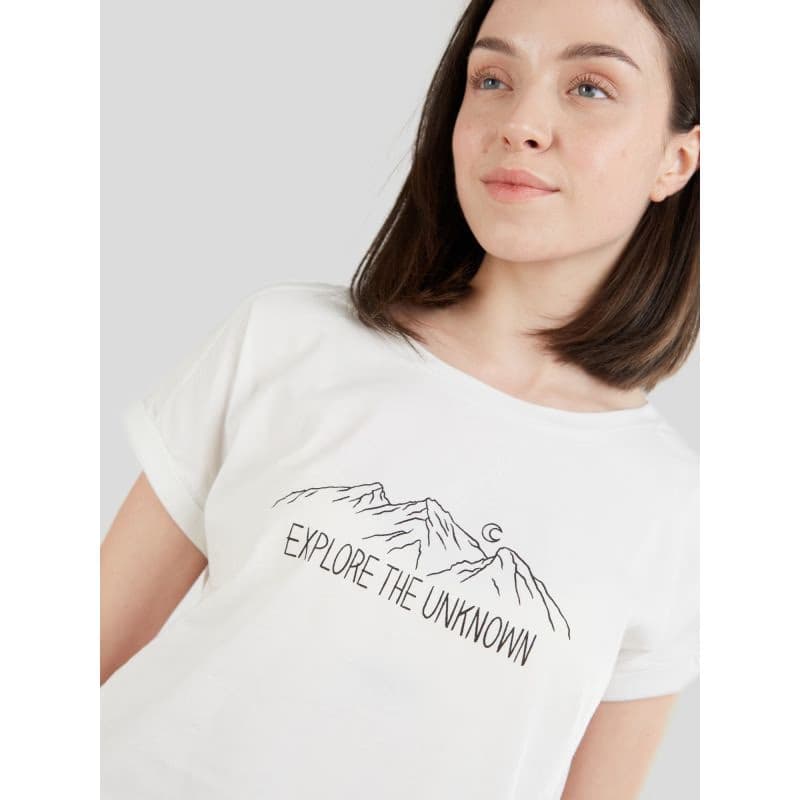 Dámske turistické tričko s krátkym rukávom FUNDANGO Atmos T-shirt-170-stone 4