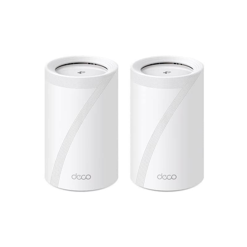 TP-Link Deco BE65(2-pack) BE9300 Trojpásmový systém Mesh WiFi 7 pre celú domácnosť, 4x 2.5GLAN, USB, 2,4/5/6GHz, HomeShield