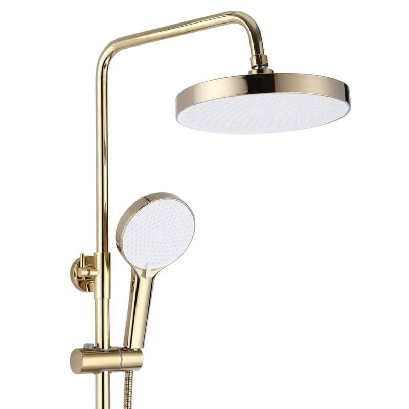 REA REA - Sprchový set s batériou 150mm BLOOM zlatá/biela REA-P9529 6