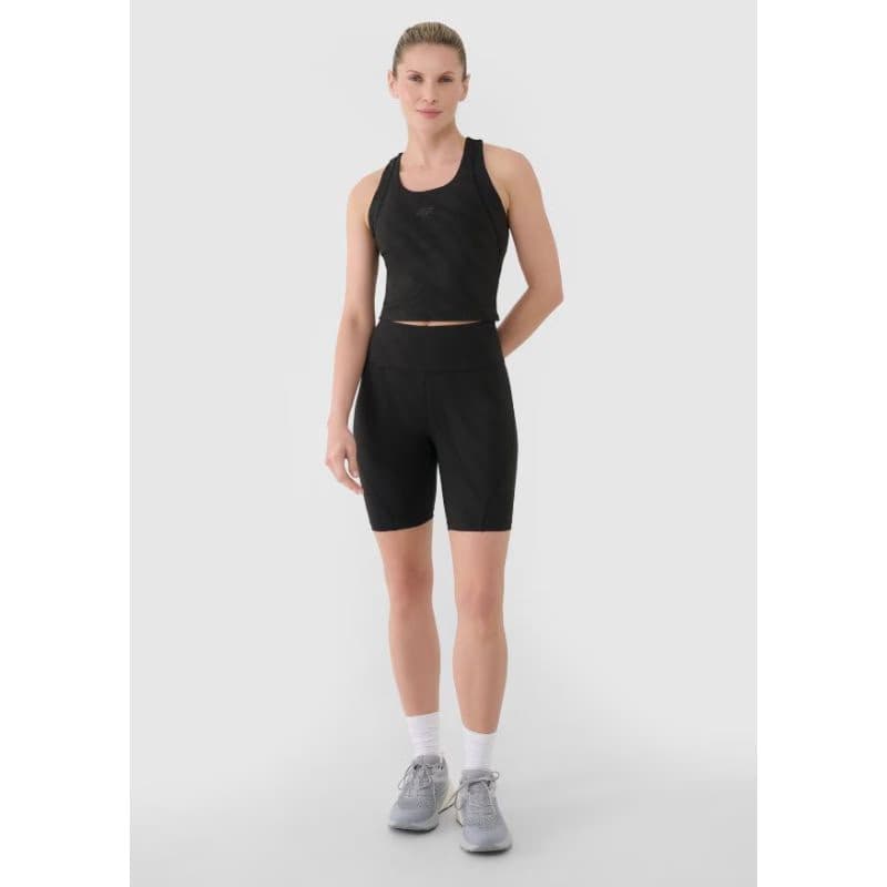 Dámske tréningové tielko 4F SLEEVELESS FNK F413-20S-DEEP BLACK 4