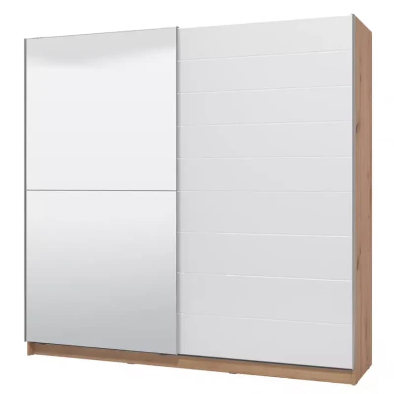 Skriňa Mondego 220 artisan/biely lesk 1