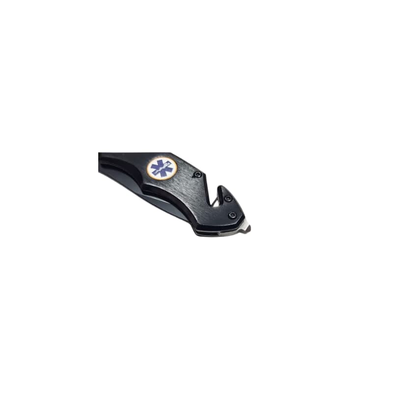 Skladací záchranný vreckový nôž - Kandar Black 21,5 cm 3