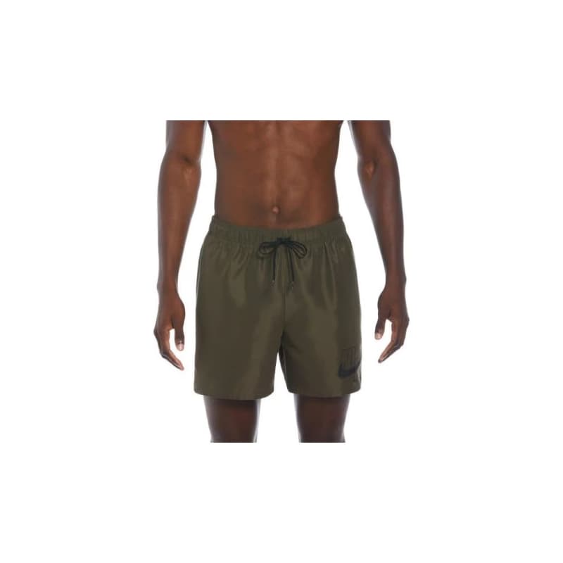 Pánske plavky NIKE SWIM NIKE LOGO LAP 5 inch UNIVER-CARGO KHAKI 1