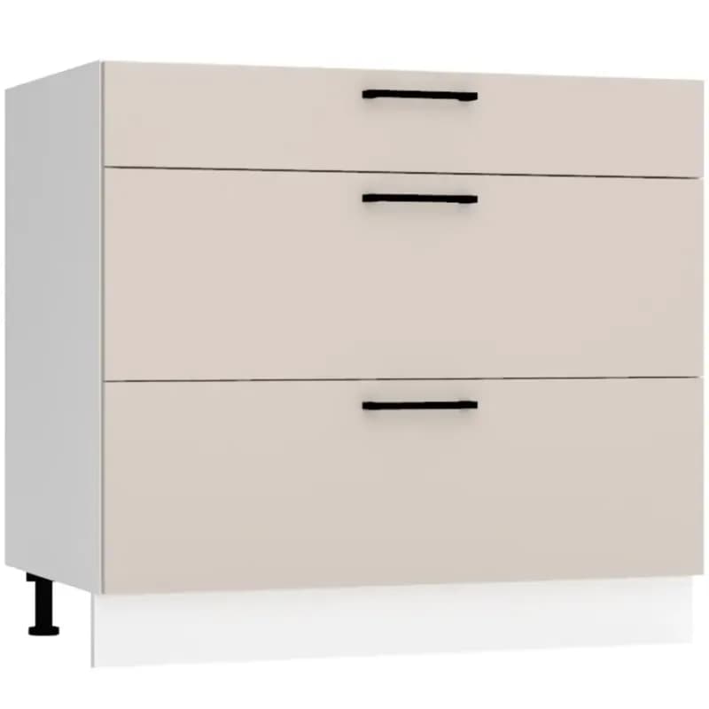 Kuchynská skrinka Max D90pc S/3 svetlobéžová