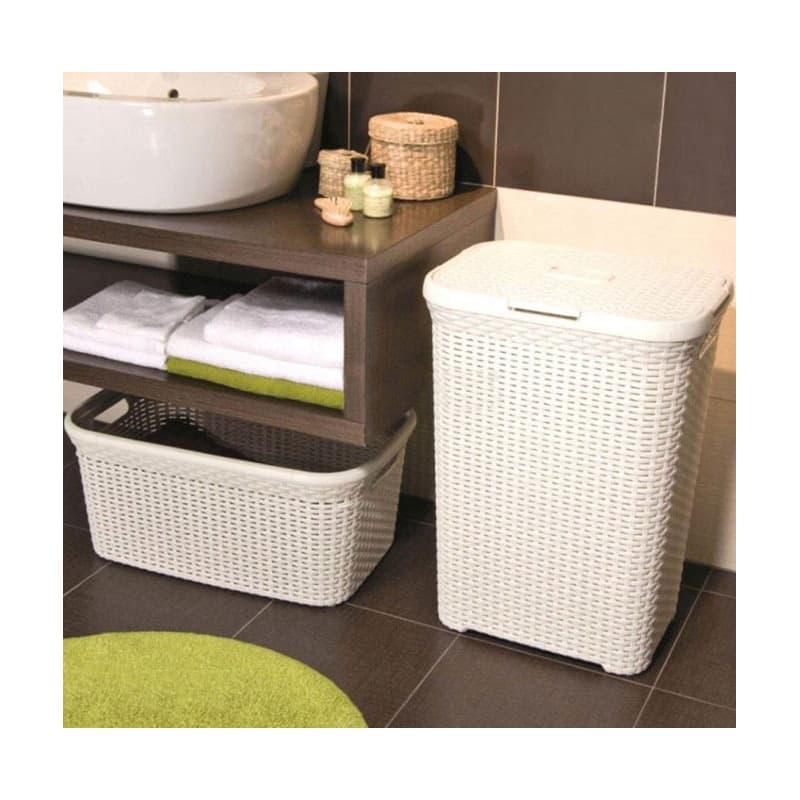 CURVER Kôš na špinavú bielizeň STYLE 60L | béžová 2