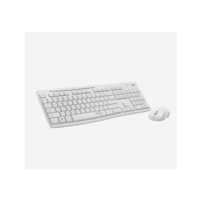 Logitech Silent Wireless Combo MK295, bezdrôtová klávesnica + myš, US, Off-White 3