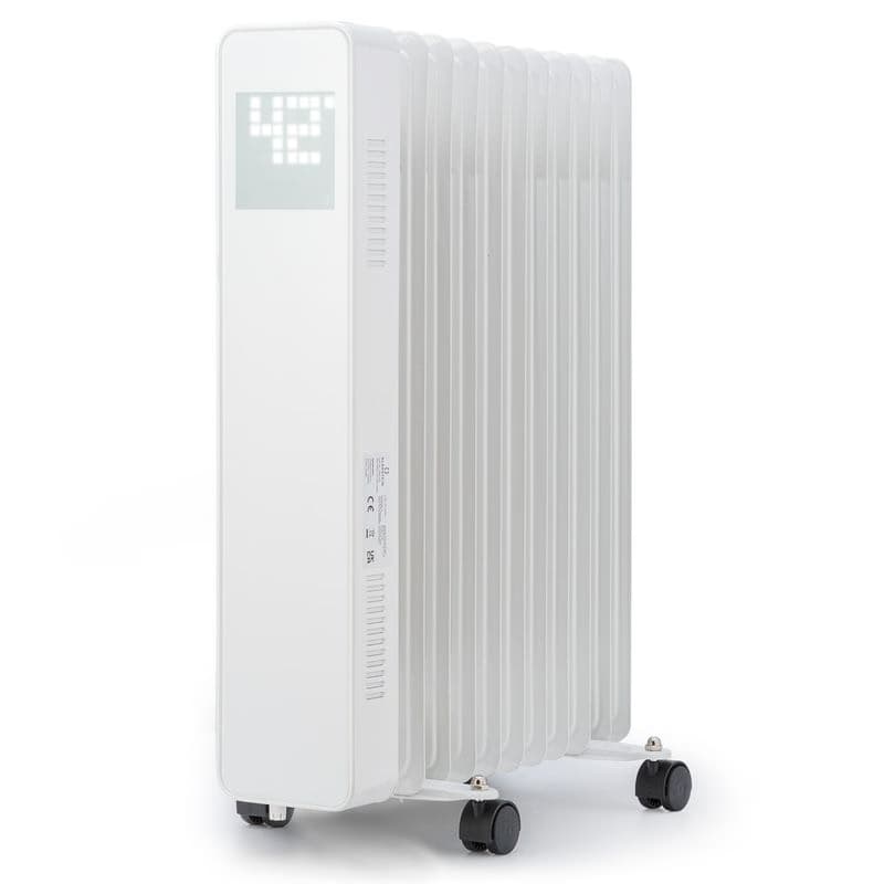 Sanford Smart, olejový radiátor, 2500 W, týždenný časovač, LED displej, dotykový panel, Klarstein aplikácia 1