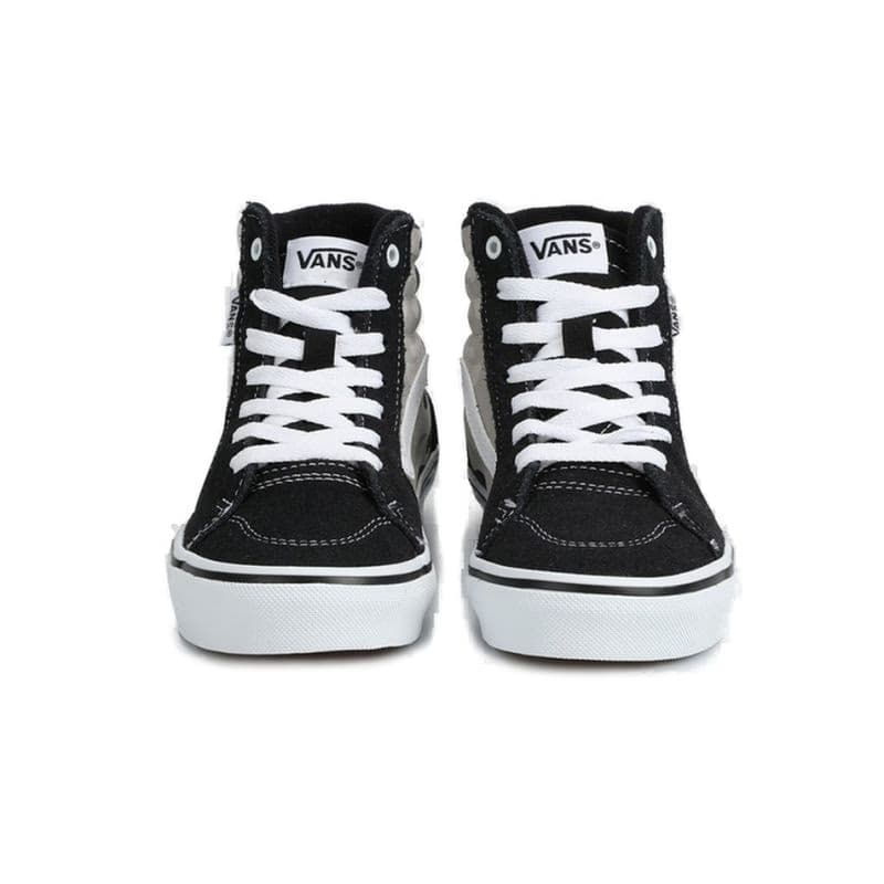 Chlapčenská vychádzková obuv VANS YT Filmore HI (Suede Canvas) grey white 2