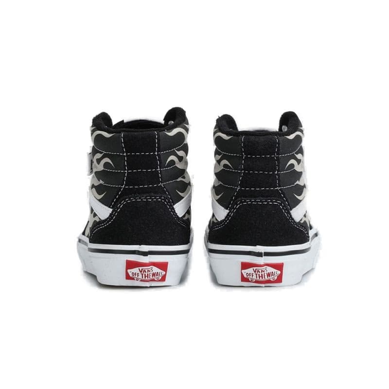 Chlapčenská vychádzková obuv VANS YT Filmore HI (Suede Canvas) grey white 4