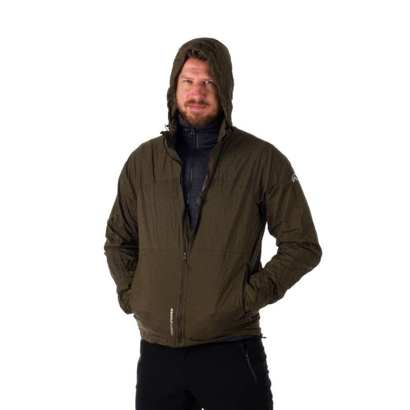 Pánska tréningová bunda s kapucňou NORTHFINDER NORTHKIT-BU-32682SII-army 2