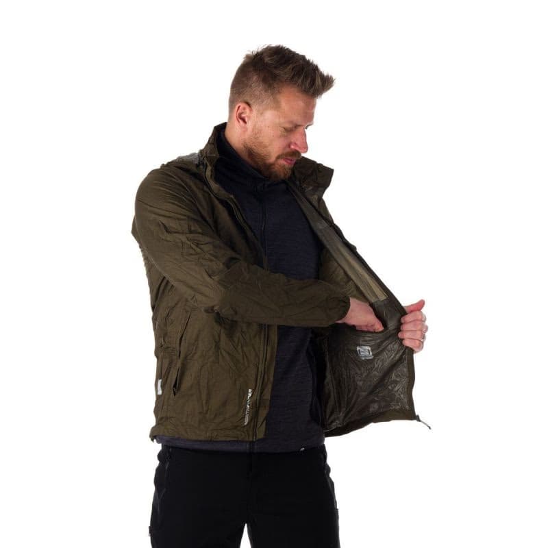 Pánska tréningová bunda s kapucňou NORTHFINDER NORTHKIT-BU-32682SII-army 5