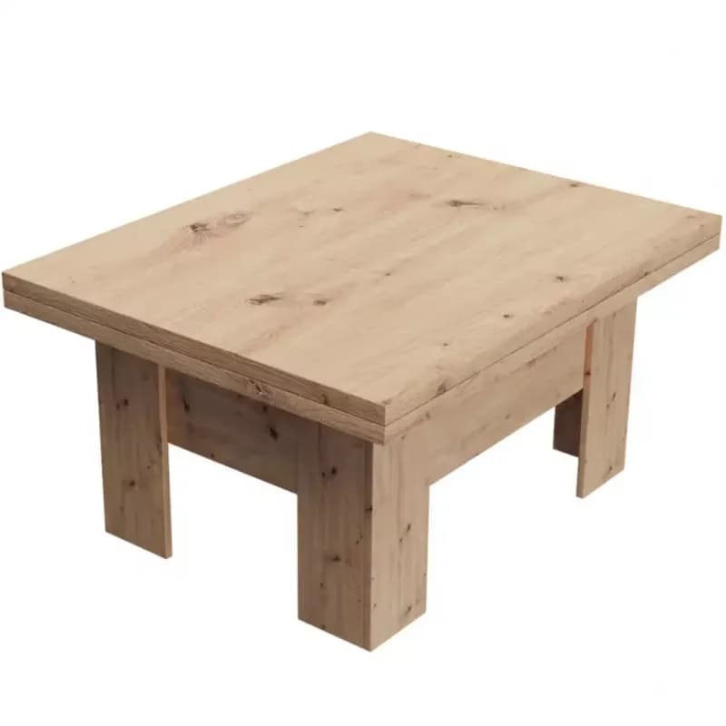 Konferenčný rozkladací, zdvíhací stolík  Eryk dub Artisan 1