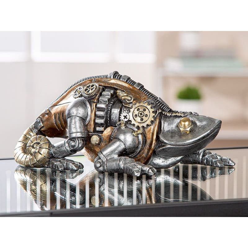 Dekorácia "Steampunk Cameleon" 1
