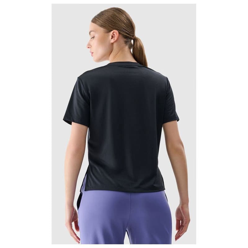 Dámske tréningové tričko s krátkym rukávom 4F TSHIRT FNK F1236-20S-DEEP BLACK 3