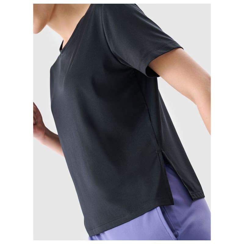 Dámske tréningové tričko s krátkym rukávom 4F TSHIRT FNK F1236-20S-DEEP BLACK 4