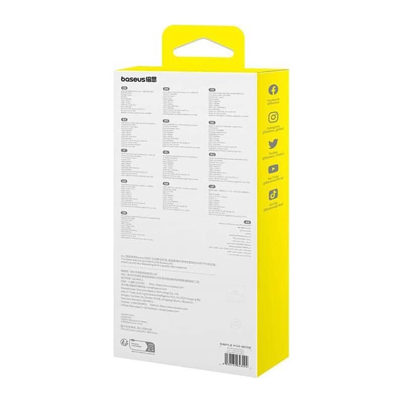 Baseus hub Series 2 USB 6v1 (USB-C/HDMI4K60Hz/USB-C(10Gbps)/USB-A(10Gbps)/RJ45/USB-C(PD) sivý 6