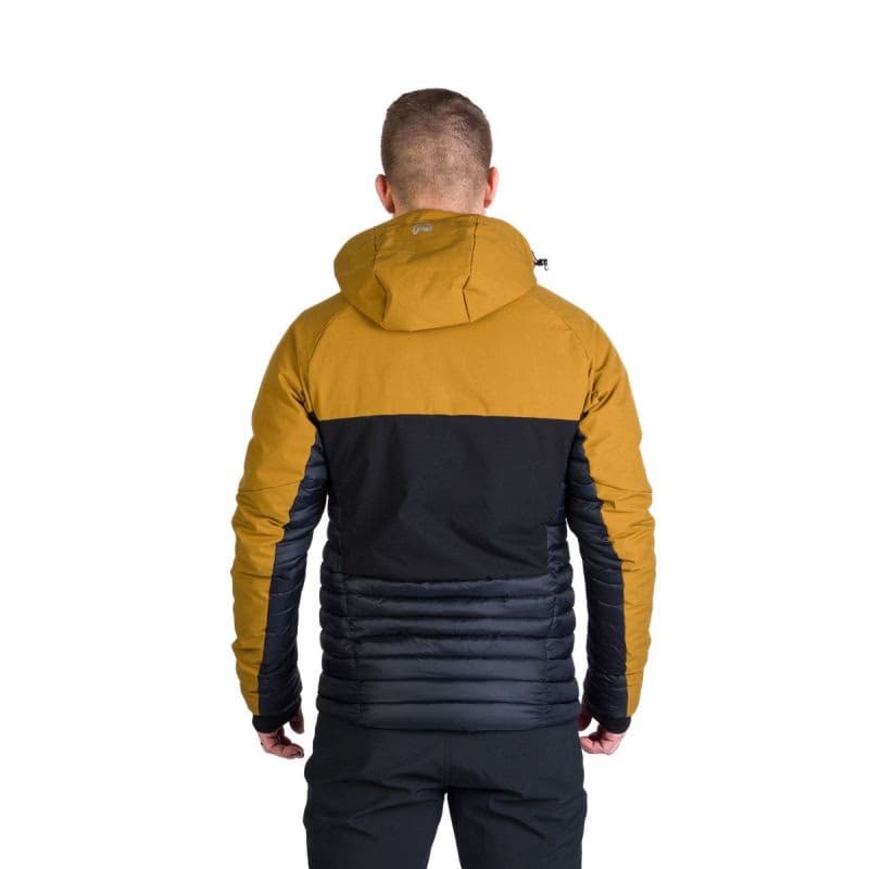 Pánska turistická bunda NORTHFINDER WATSON 579mustardblack 5