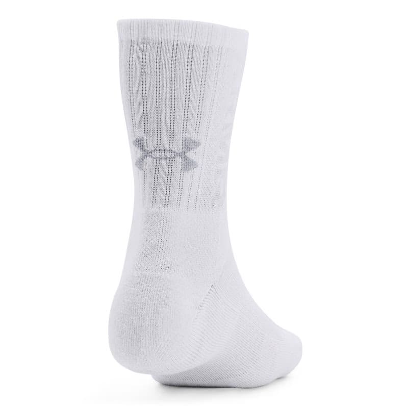 Ponožky UNDER ARMOUR UA 3-Maker 3 pack Mid-Crew-WHT-1373084-100 4