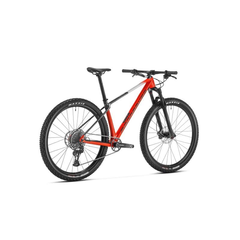 Horský bicykel MONDRAKER Chrono Carbon DC, flame red vortex grey racing silver 3