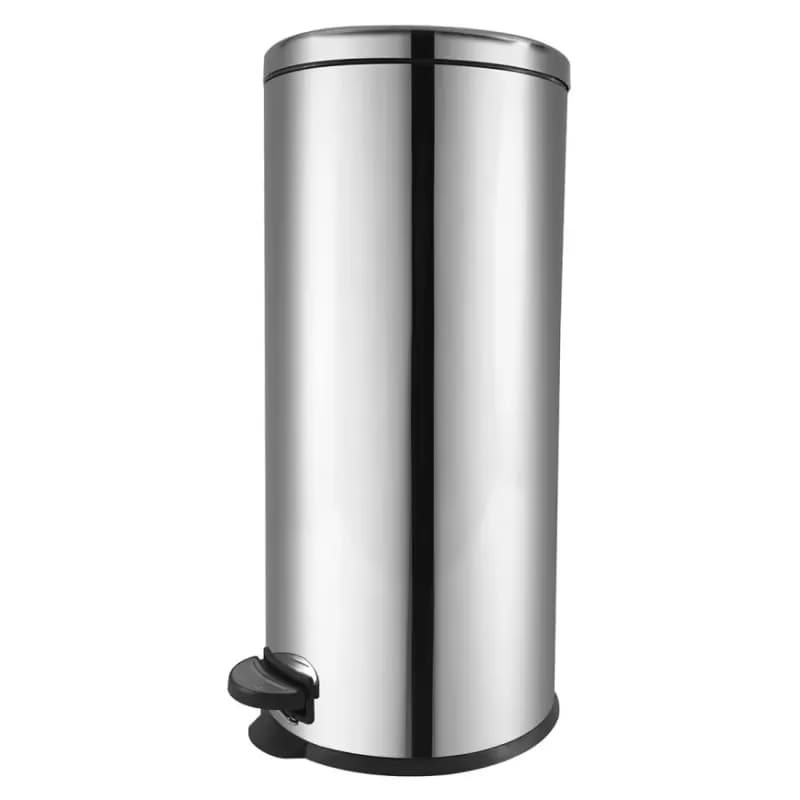 Odpadkový kôš 30 l striebro 1