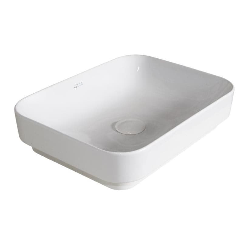 ISVEA - SOTT AQUA Keramické umývadlo 60x38cm, biela 10SQ50060 1