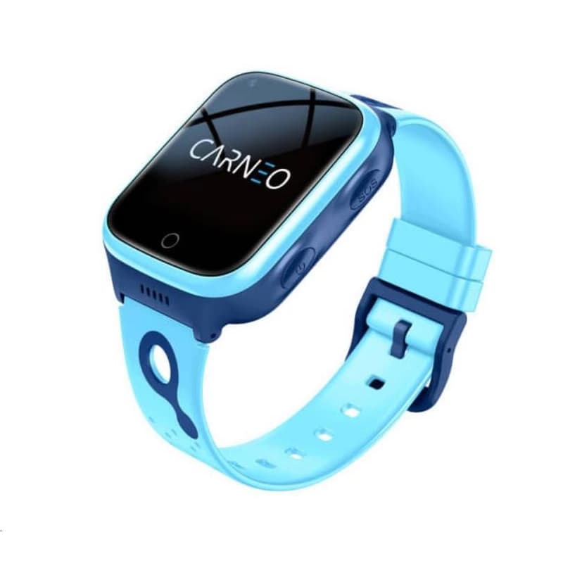 CARNEO detské GPS hodinky GuardKid+ 4G Platinum blue