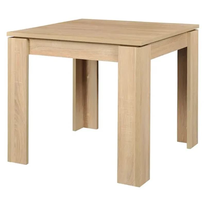 Jedálenský stôl Inter 80x80x75 prírodný 618506 1