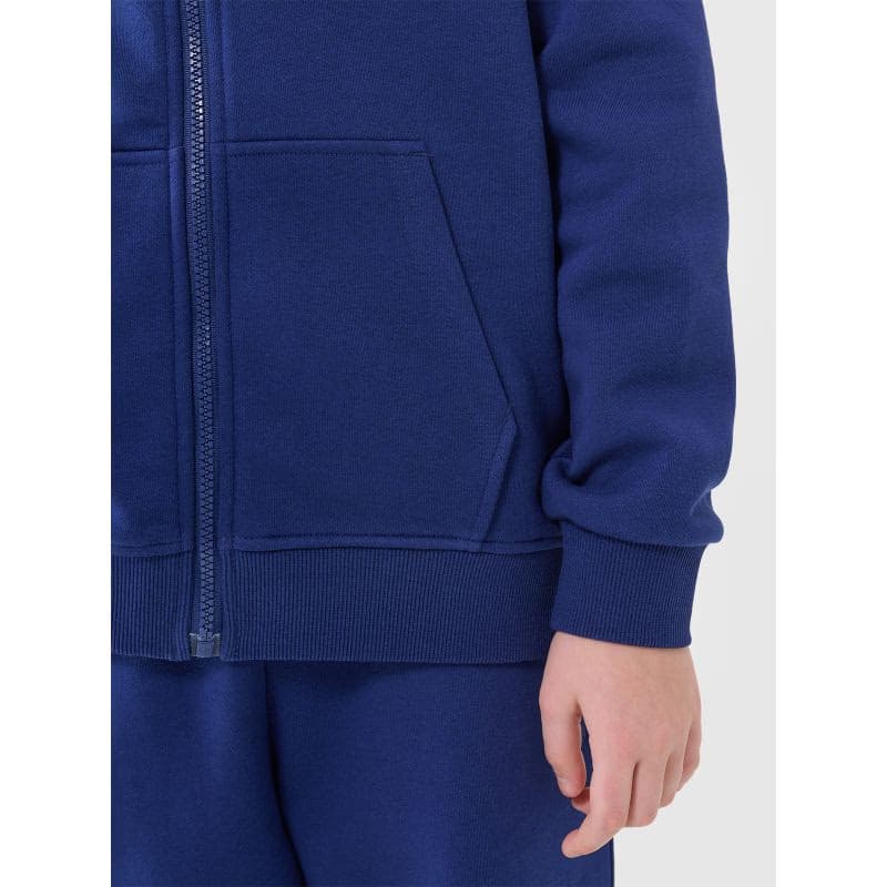 Chlapčenská mikina so zipsom 4F JUNIOR SWEATSHIRT-JWSS25TSWSM1851-36S-BLUE 3