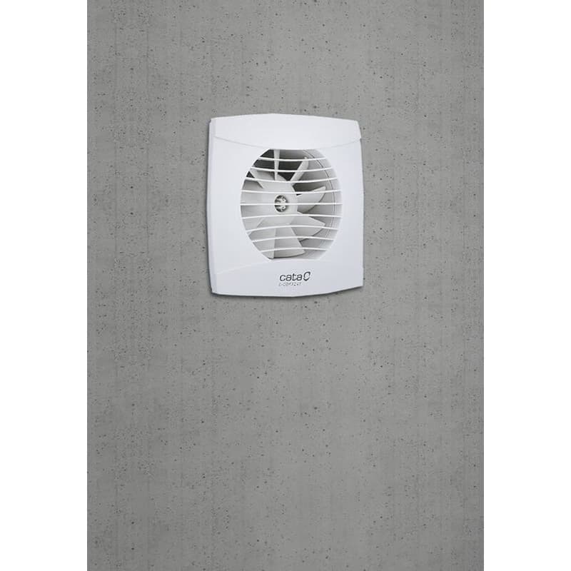 CATA - UC-12 TH kúpeľňový ventilátor axiálny s automatom, 12W, potrubie 120, biela 01300200 3