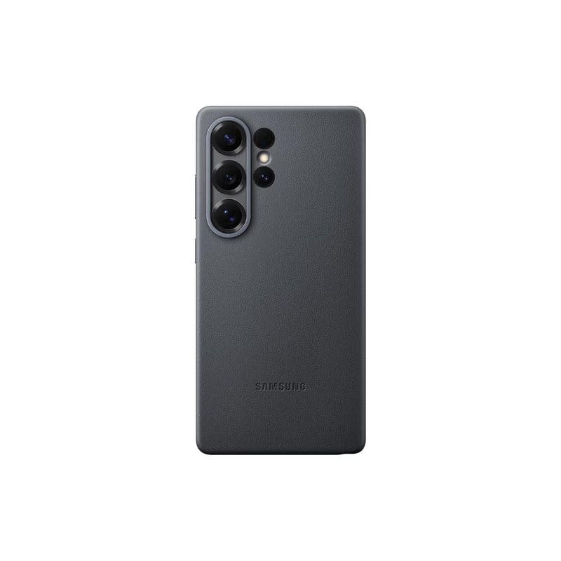 Samsung Ochranný kryt z vegánskej kože pre Galaxy S25 Ultra Black