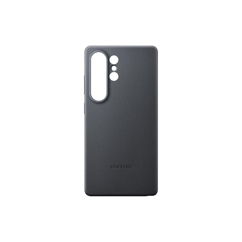 Samsung Ochranný kryt z vegánskej kože pre Galaxy S25 Ultra Black 3