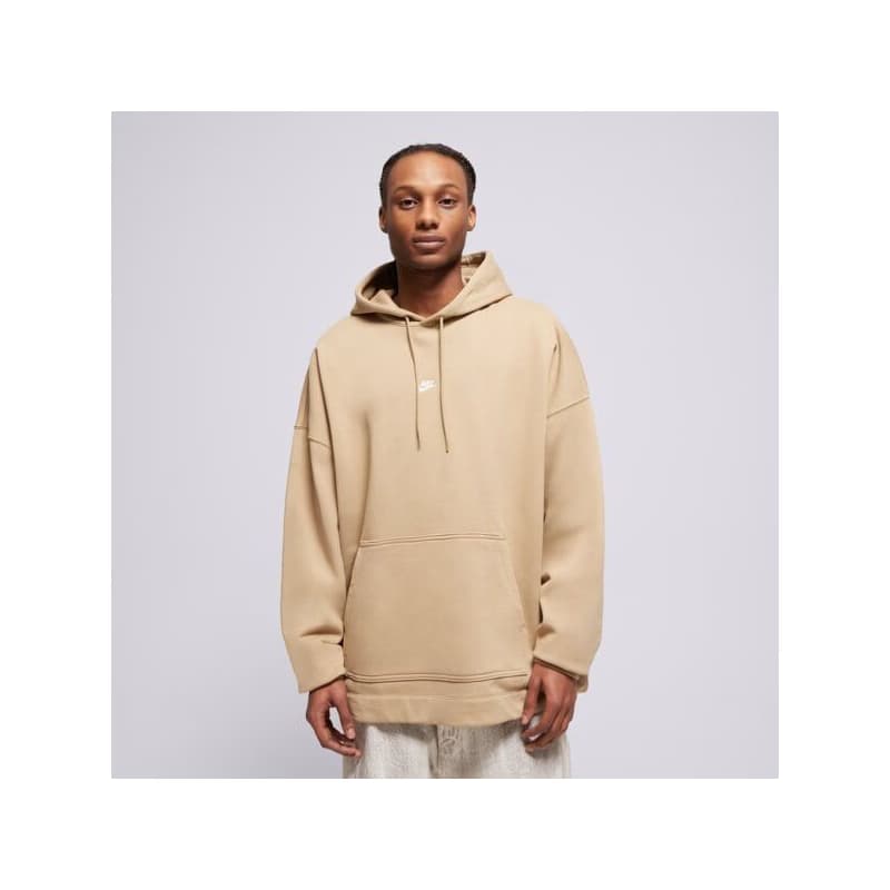 Nike S Kapucňou M Nk Club Ft Os Po Hoodie Béžová EUR L