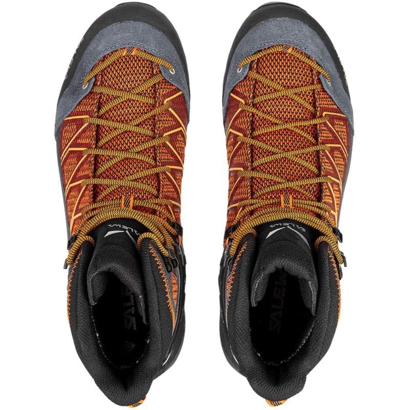 Pánska členková turistická obuv SALEWA Mountain Trainer Lite Mid GTX M black out carrot 2