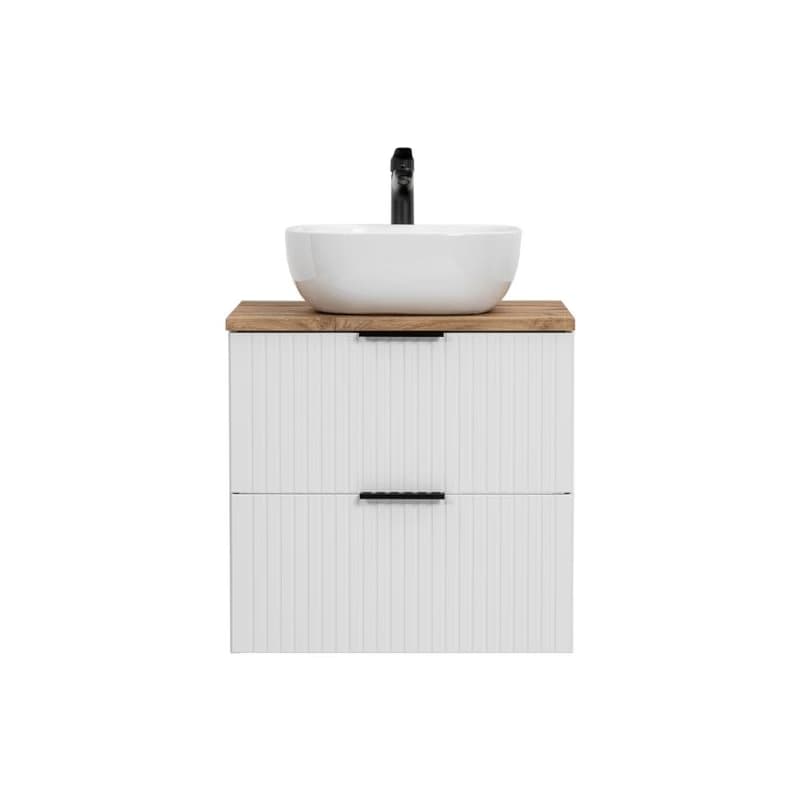 ArtCom Kúpeľňová skrinka s umývadlom a doskou ADEL White DU60/1 | 60 cm 3