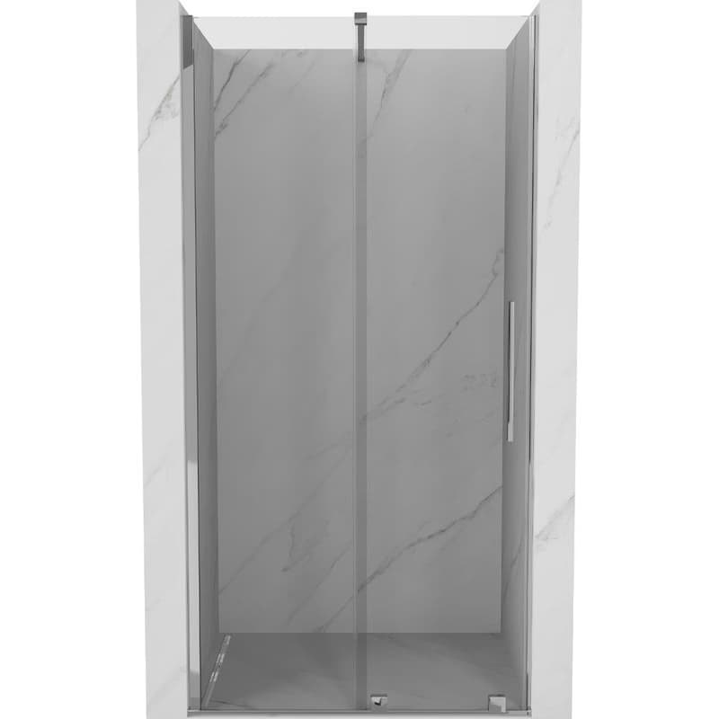 MEXEN/S - Velár posuvné sprchové dvere 100, transparent, chróm 871-100-000-01-01