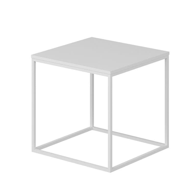 Príručný stolík / Odkladací stolík Basak - White 4