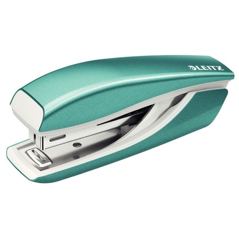 LEITZ Mini zošívačka NeXXt 5528, ľadovo modrá, box 1